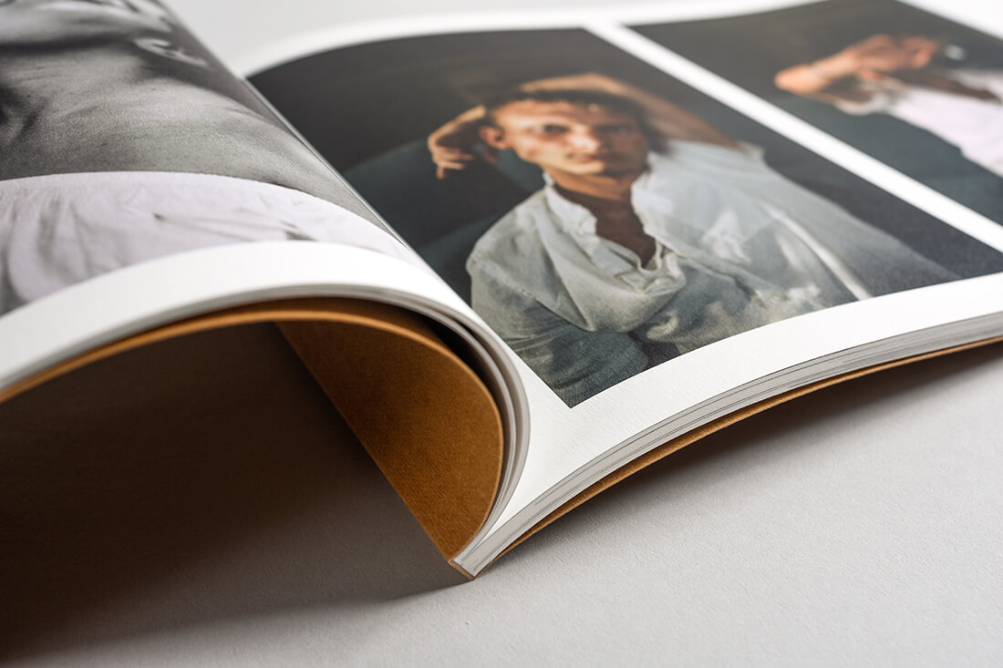 Artistic and simplicity softcover photo book