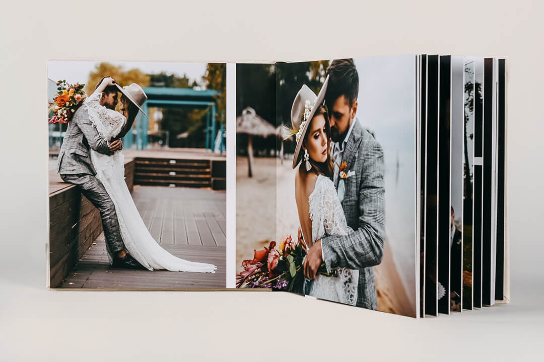 A wedding photo album for everyone. Create it in just a few clicks