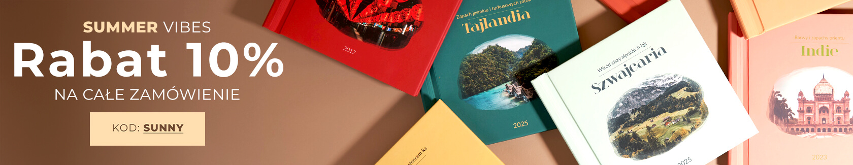 Oferta letnia na całe zamówienie z kodem SUNNY