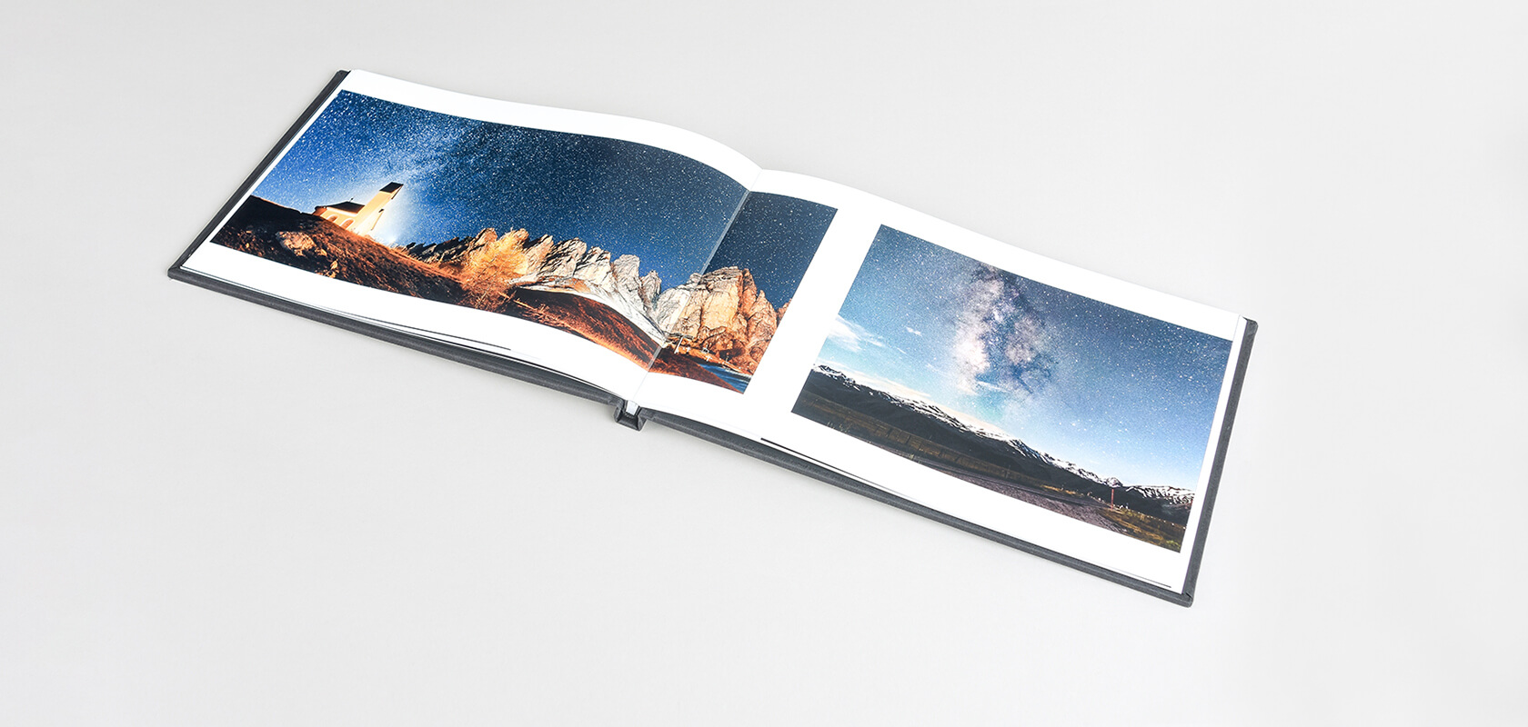 Panoramic page layout