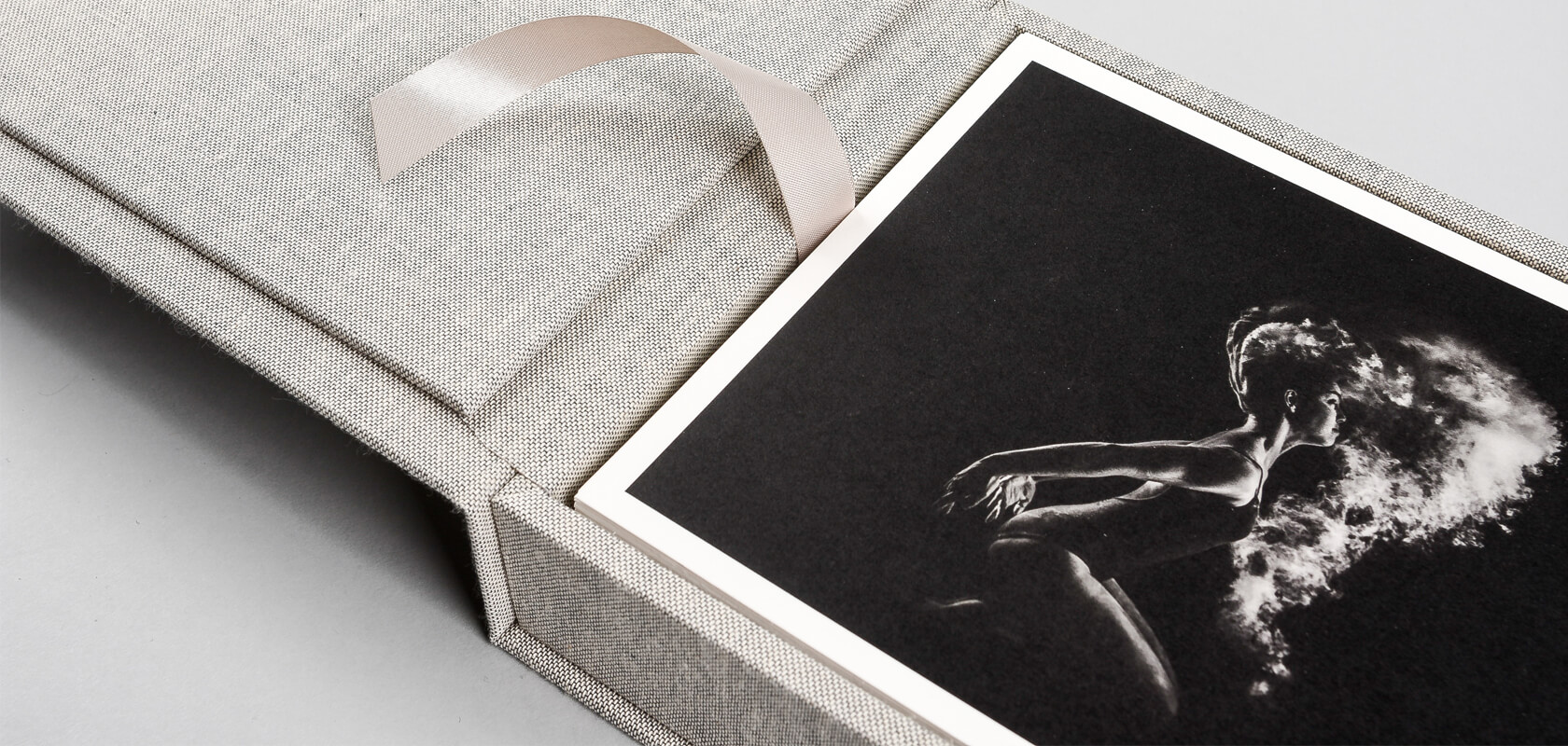 Complement order with a personalized matching box for prints.