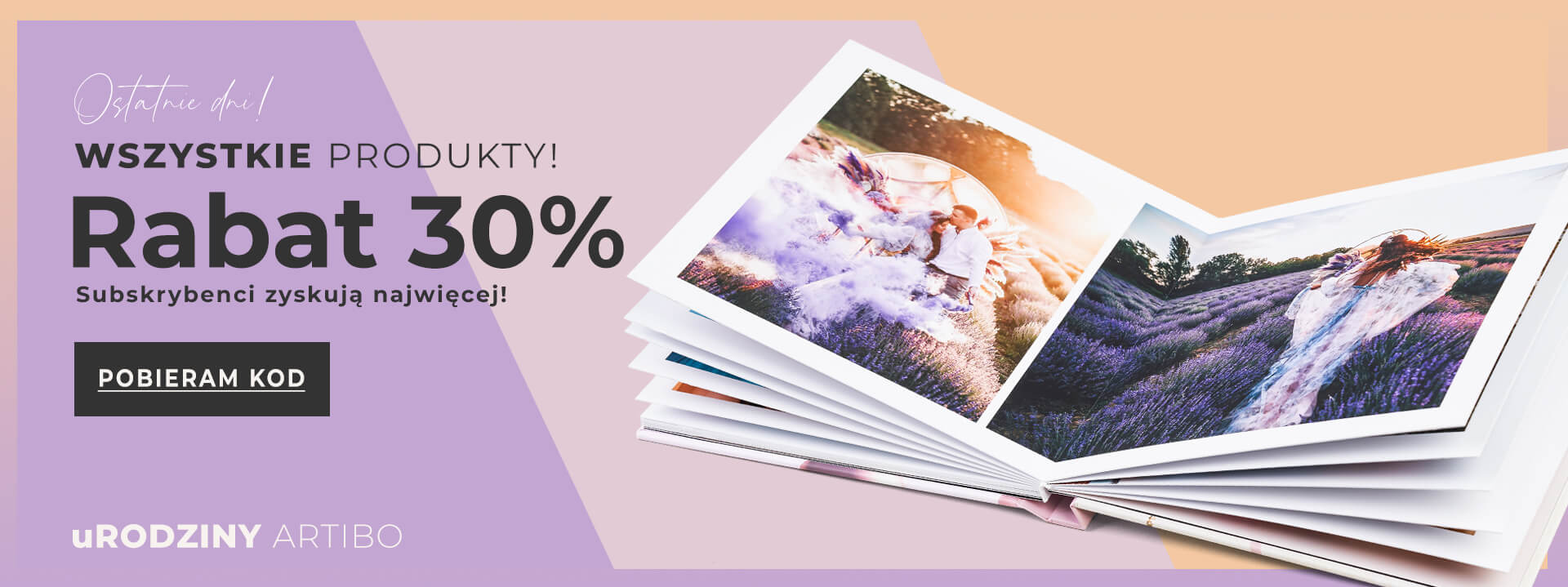 wszystkie fotoprodukty taniej przez caly maj 6 urodziny artibo