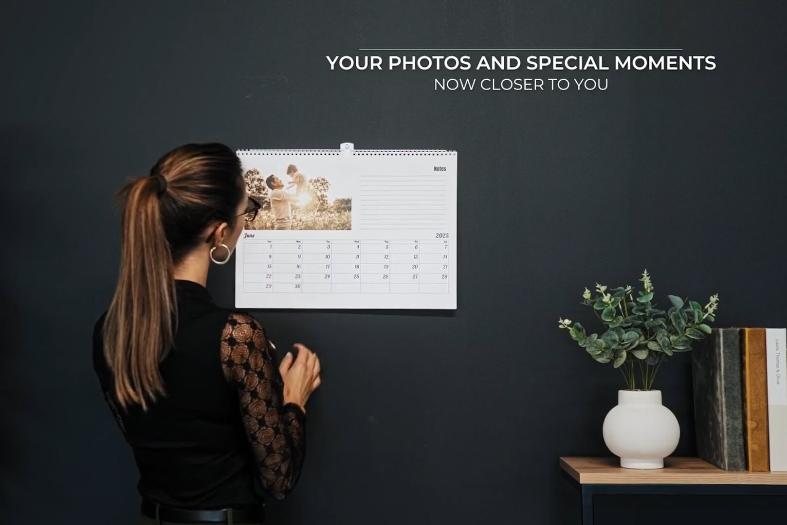 Classic photo calendar