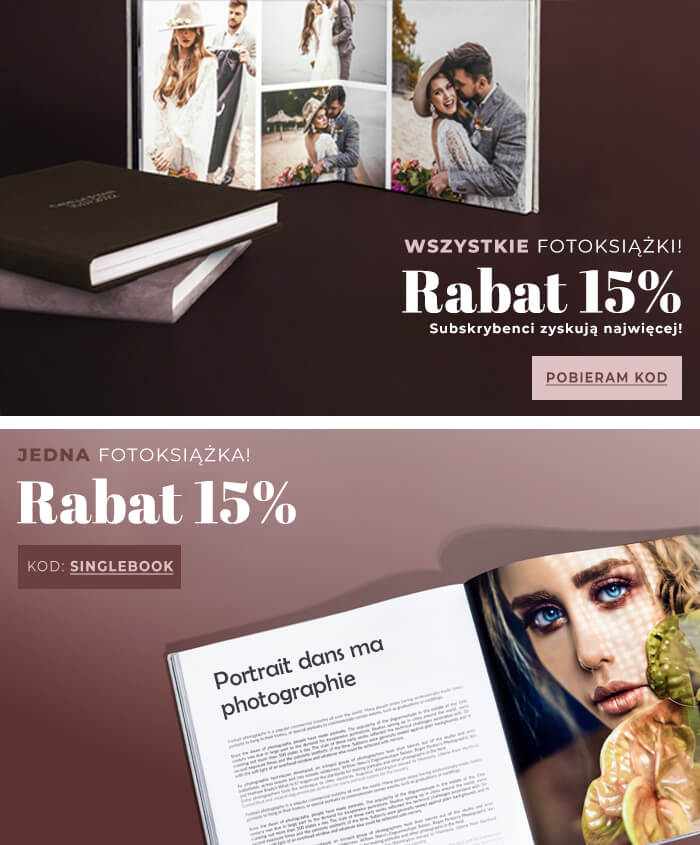 Subskrybenci zyskują więcej - pobierz kod na wszystkie fotoksiążki