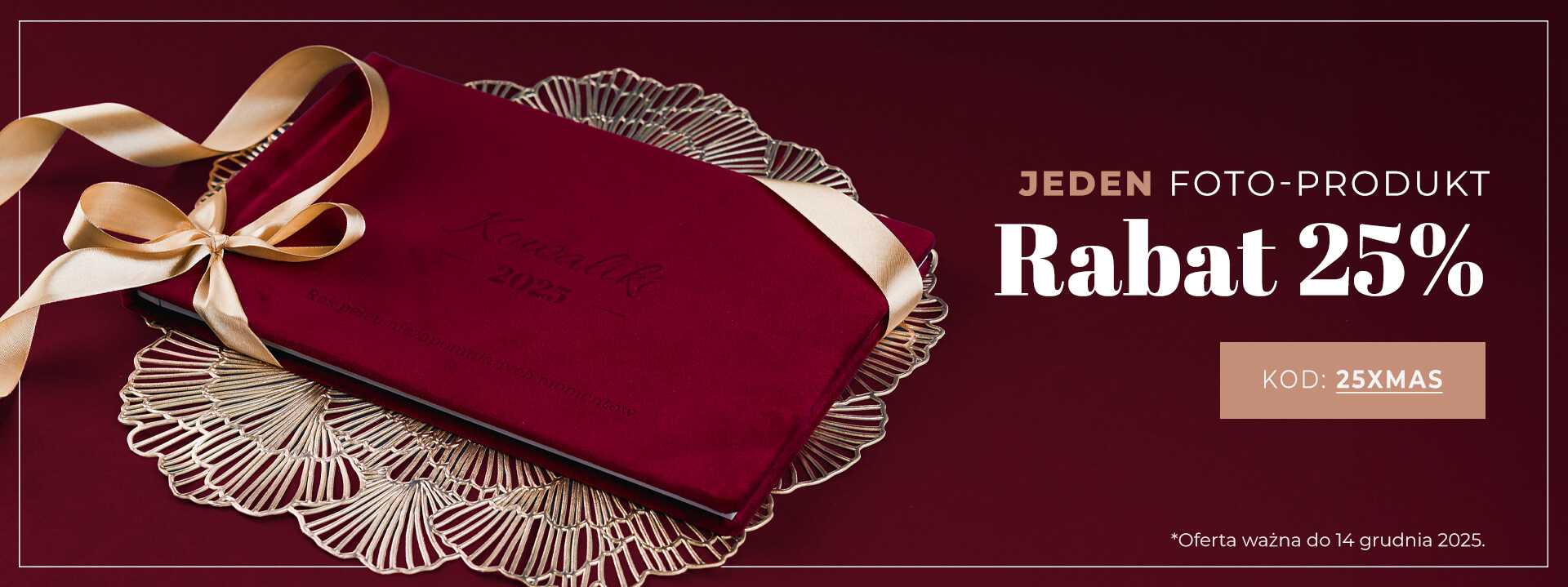 Oferta świąteczna z kodem 25XMAS