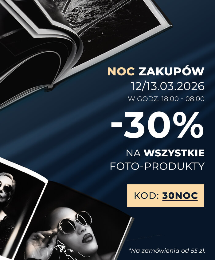 Noc Zakupów -30% na wszystko z kodem 30noc