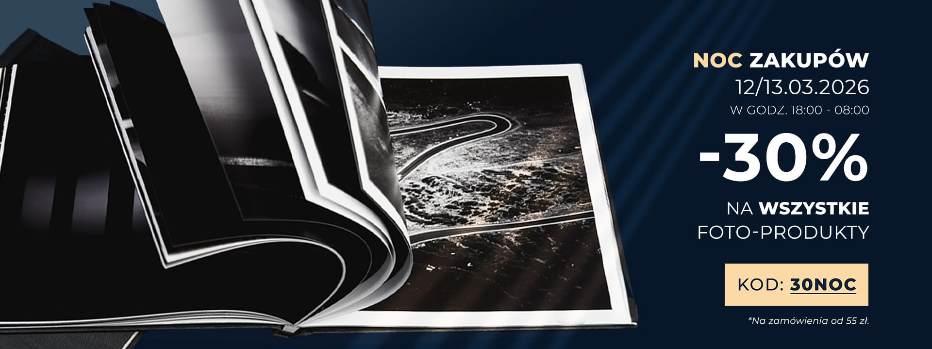 Noc Zakupów -30% na wszystko z kodem 30noc