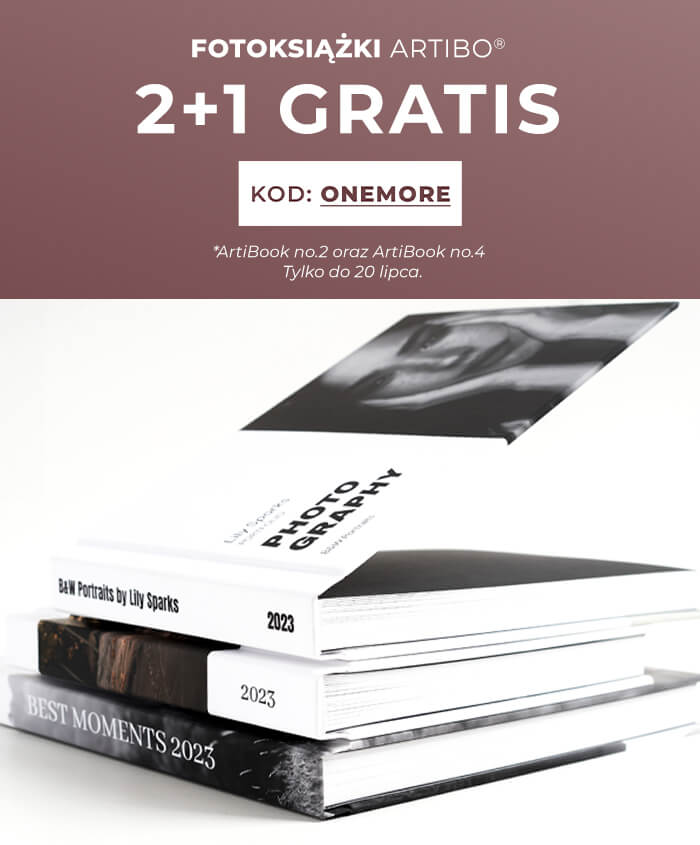 Oferta 2+1 na fotoksiążkę klasyczną oraz premium