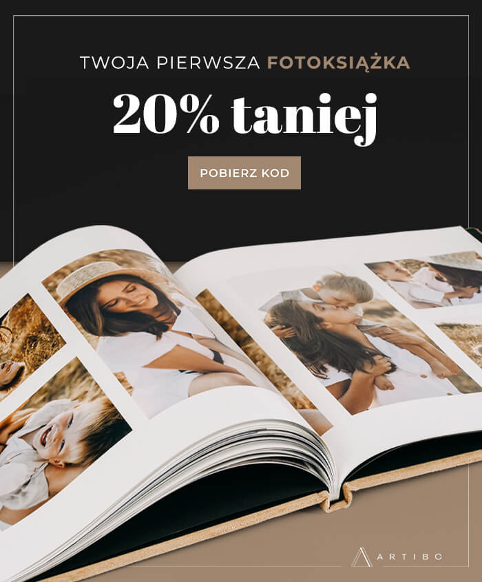 Pierwsza fotoksiążka teraz taniej, pobierz kod rabatowy