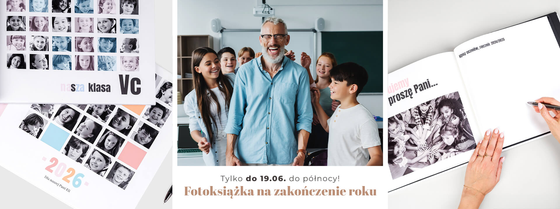 Fotoksiążka szkolna dla klasy, prezent dla nauczyciela