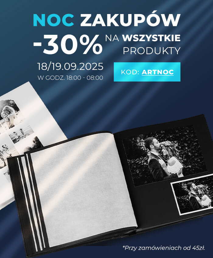 noc zakupów z kodem artnoc