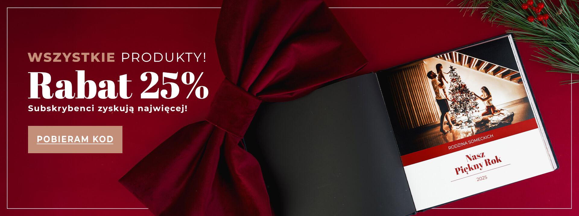 Świąteczna oferta na całe zamówienie - subskrybenci zyskują więcej
