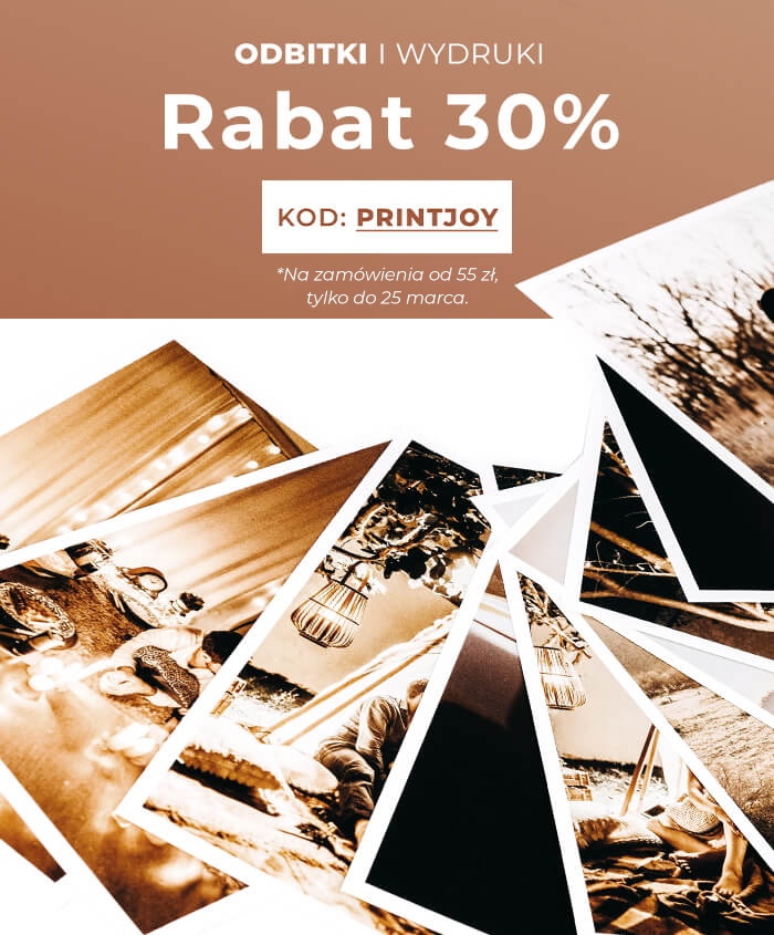 Rabat na wszystkie wydruki z kodem PRINTJOY