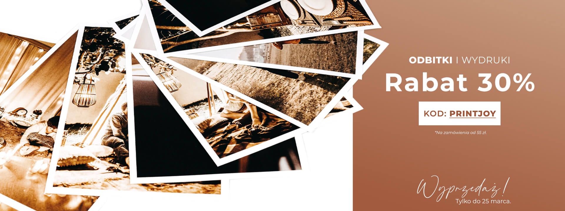 Rabat na wszystkie wydruki z kodem PRINTJOY