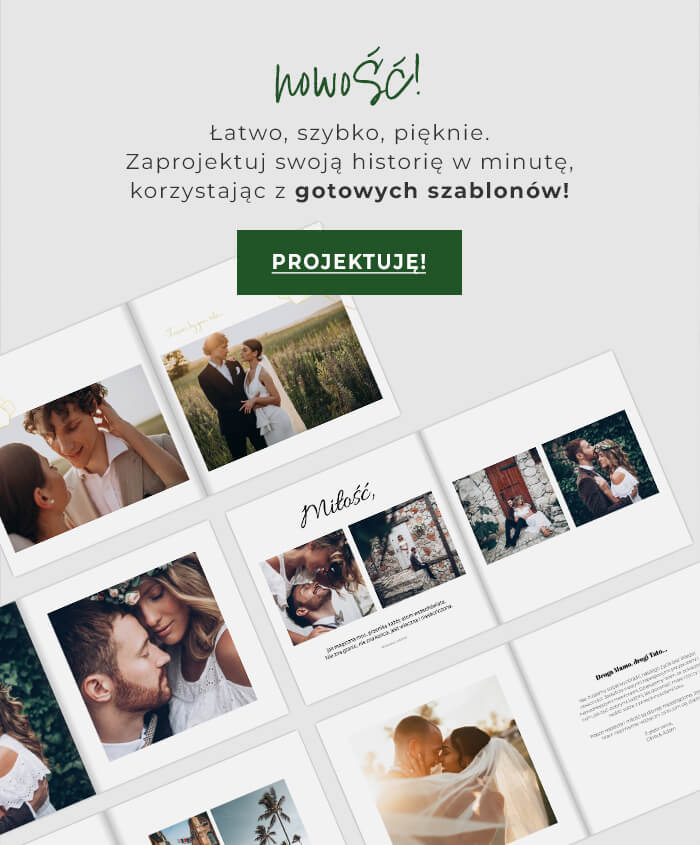 gotowe szablony do projektowania fotoksiazek