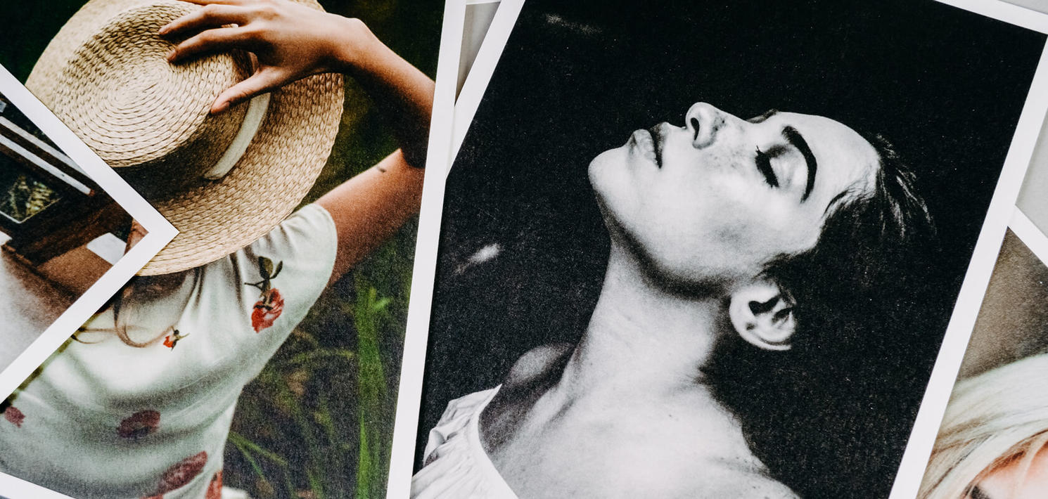 Matte, textured finish enhances the artistic feel of printed photos