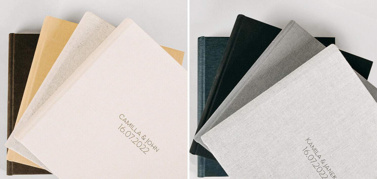 Hardcover photobook in natural colors