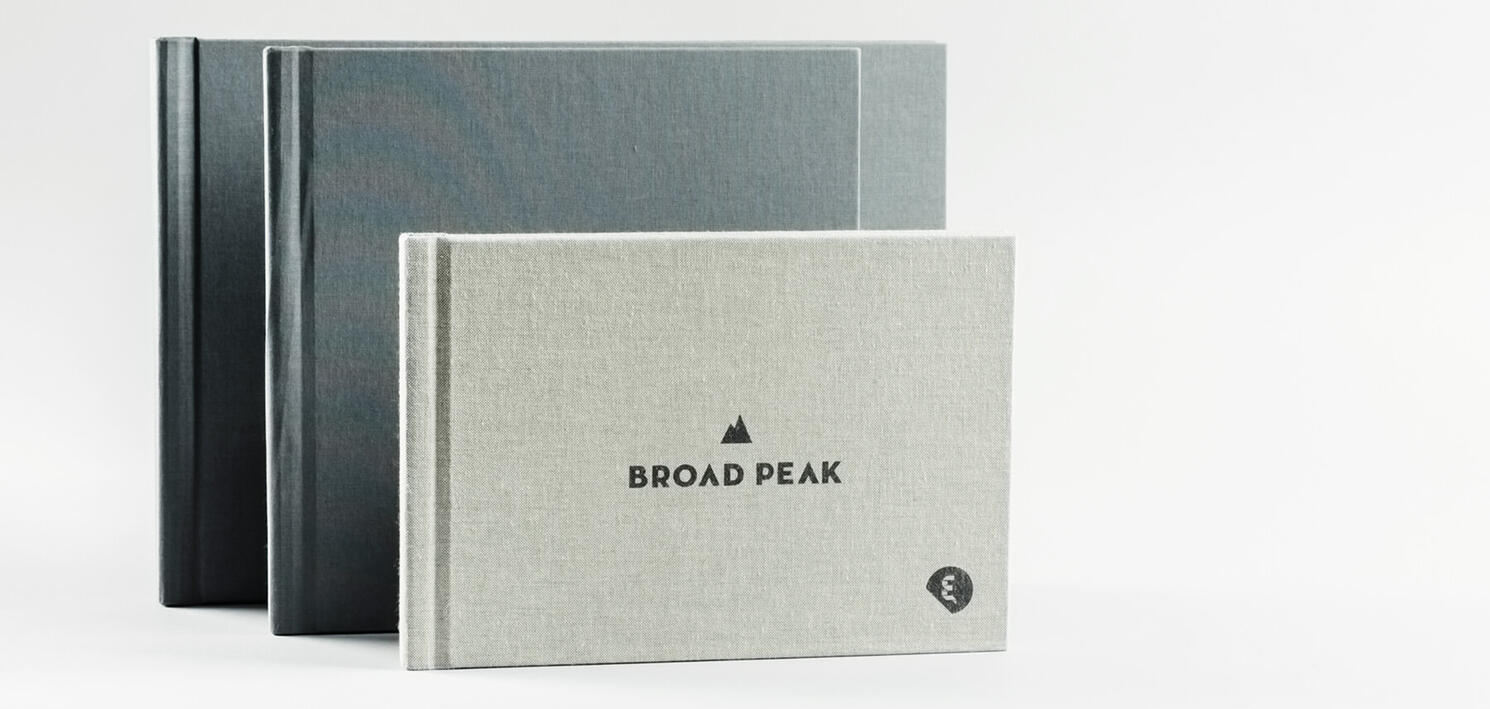 Hardcover photobook for Broad Peak