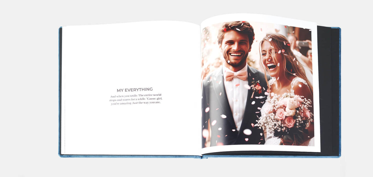 wedding photo book, famili photo book and travel book