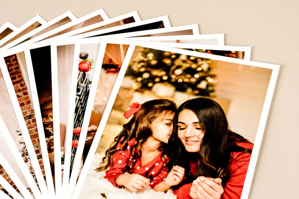 xmas gift photo prints